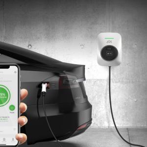 AC EV CHARGER Wallbox Ocpp 1.6j 7kW Car Charging Station With Type 2 Plug