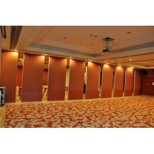 Interior Sliding Door Soundproof Hotel Partition Walls Folding Operable