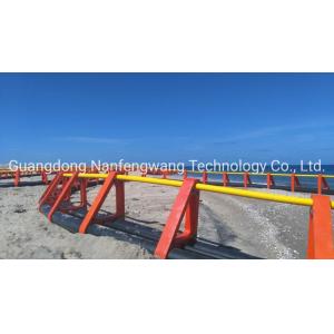 Black and Yellow HDPE Anti-Typhoon Deep Sea Fishing Net Cage from Delivery