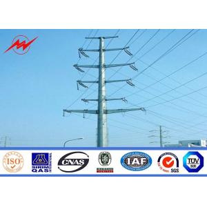 Cheap 18m Galvanized Electric Transmission Line Poles Metal Utility Line Octagonal for sale