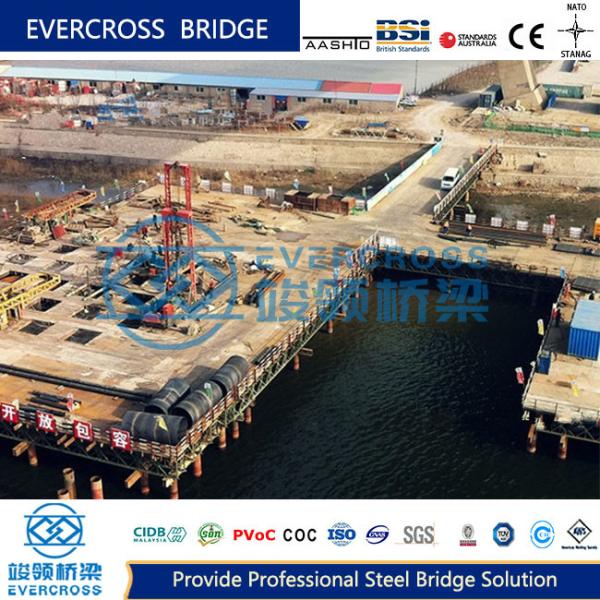Quality Customized Steel Bailey Bridge Fabrication AISI ASTM BS Standard wholesale