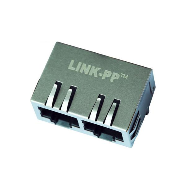 Quality ARJM12A1-811-NN-EW2 1x2 Side Entry Multi - port RJ45 Connector 5G Base - T wholesale