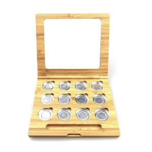 5g Custom Eyeshadow Packaging Boxes PVC Coating Private Label