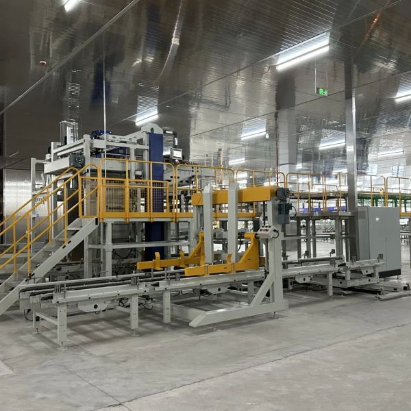 Quality Fully Automatic Palletizer with High-Speed Operation and Food Safety Compliance for Precision Stacking of Canned Food wholesale