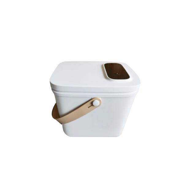 Quality ABS 2023 White Vacuum Moisture-proof Pet Food Storage Container for Dog and Cat Snacks wholesale