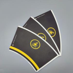 Cheap Greaseproof Noodles Bowl Paper Cup Fan With Single Side PE Coated for sale