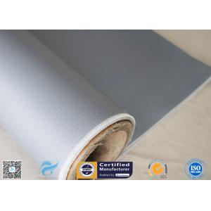 Gray Color 260℃ Alkali Free 4H Stain Weave 590g Silicone Coated Fiberglass
