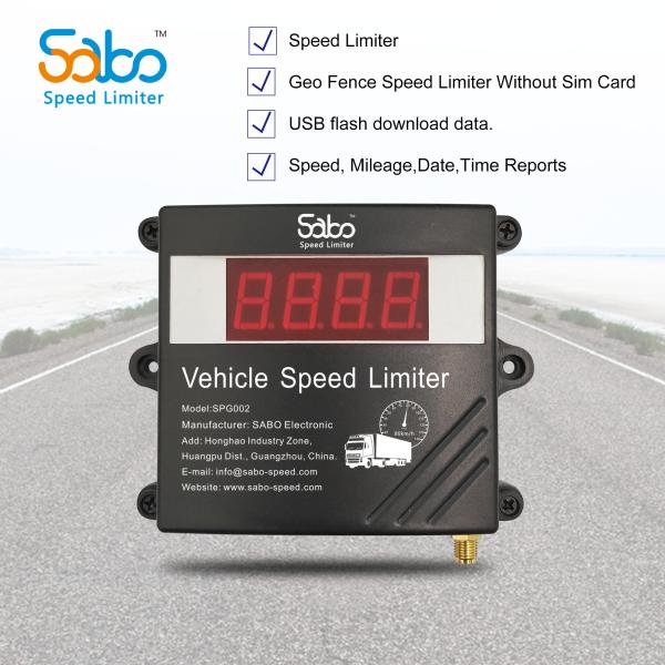 Quality 2km/h GPS Tracking Electronic 50HZ School Bus Car Forklift Speed Governor wholesale