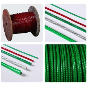 Galvanized Rubber Coated Steel Rope Ring Fixed Lifting And Hoisting