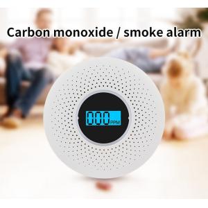 White Comes With High-Precision Electrochemical Sensor Smoke And Carbon Monoxide