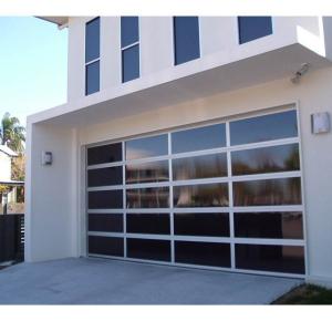 Insulated Aluminum Sectional Door With Powder Coating For Home Garage