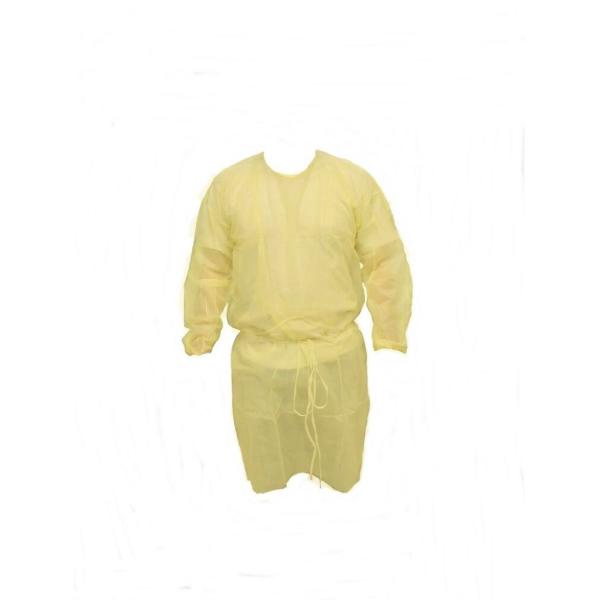 Quality Elastic Cuff Disposable Dressing Gowns Excellent Abrasion Resistance wholesale