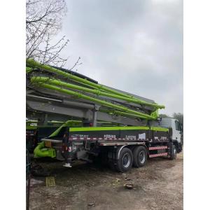 Construction Machinery Zoomlion 47m Used Concrete Pump with 1370mm Feeding