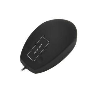 Anti Bacterial Black / White Wireless Mouse , Medical Ergonomic Computer Mouse