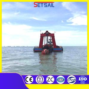 12 Inch Cutter Suction Sand Dredger with Carriage Cumins 200kw Auxiliary Engine