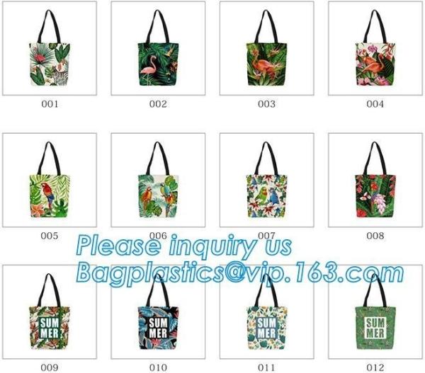 Quality Canvas Cotton Natural Shopper Handle Rope Shoulder Tote Bag,Canvas Tote Rope Handle Drawstring Cotton Bag bagease packag wholesale