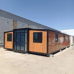 Environmental Protection 2 Bedroom Prefab Expandable Container House with Steel