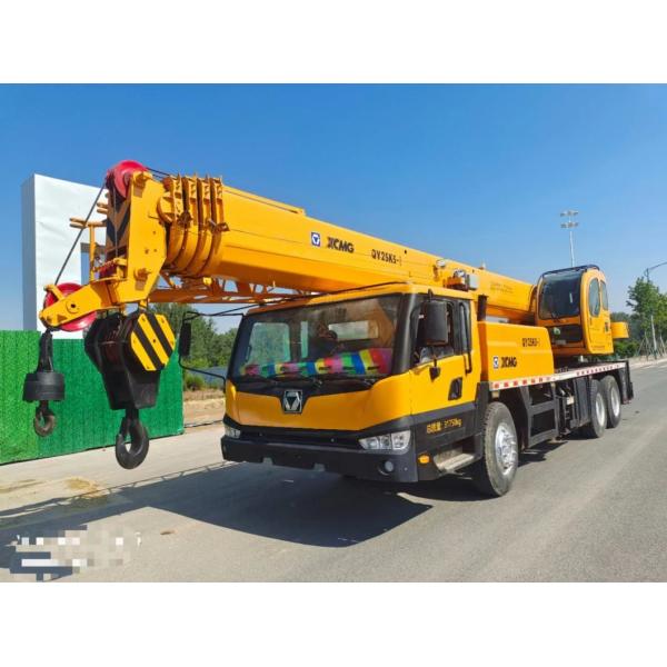 Chinese Truck Crane 25ton Zoomlion San Y Qy25K5 Qy25D Hoist Cranes