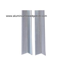 V15 Anodized Gloss Silver Aluminum Corner Guards V Shaped Splint With 1.5cm