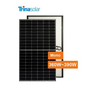 Trina 120 Cells 380w White Black Backsheet Monocrystalline Solar Panels