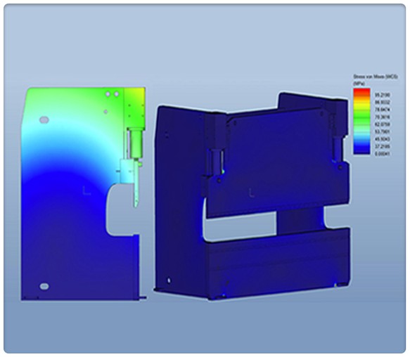 GENIUS HSC Ultra Series CNC Hydraulic Press Machine 9 Axes