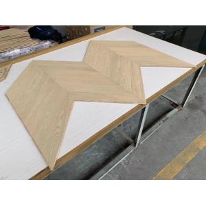 Prime Grade Cream White Chevron Engineered Wood Floor Chevron Pattern Parquet