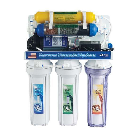 Auto Flush 7 Stage Reverse Osmosis Water Purification System , Ro Water System
