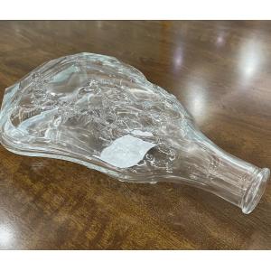 Carved Glass XO Bottle 700ml Glass Bottle Vodka Brandy Whiskey Decanter with