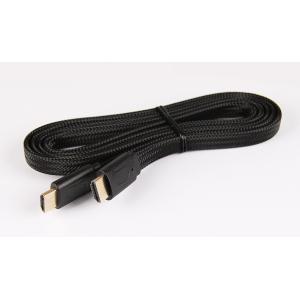 Flat Wire Braid Hdmi Audio Link Cable High Definition Plated Gold Head