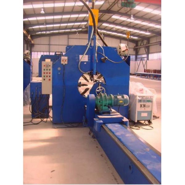 Quality 12m Galvanized Light Pole Shut Welding Machine / Automatic Seam Welding Machine wholesale