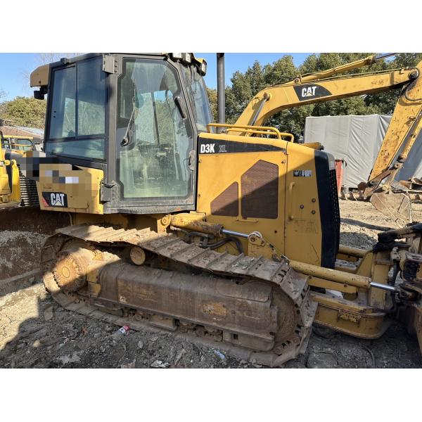 Japan Made Used Caterpillar D3K XL Bulldozer 6 Way Blade CAT C4.4 Engine
