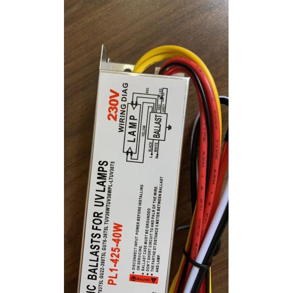 230V 40W Germicidal UV Lamp Ballast 90w Ballast UVC Lamp Driver 50Hz