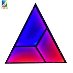 RGBIC Programmable Triangle Lamp Addressable DMX LED Panel for Bar Lights Stage