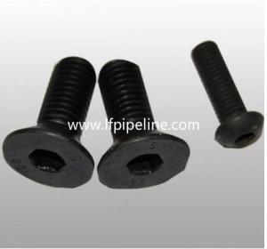Cheap M4*8 button head socket screw hex bolt and nut t bolt making machine stud bolt and nut for sale