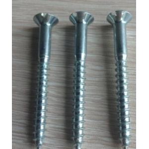 Galvanized Hex Head Pan Head Screw Slotted Countersunk M6x20 Size DIN97