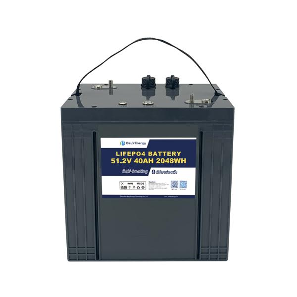 Quality 48V 40Ah LiFePO4 Golf Cart Battery with Bluetooth & Self-Heating Function wholesale