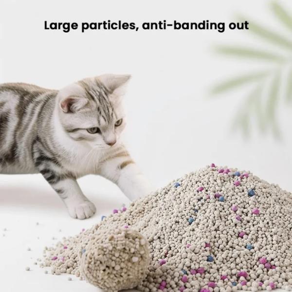 Quality Lock Strong Cat Toilet Sand Deodorization Clumping Bentonite Cat Litter wholesale
