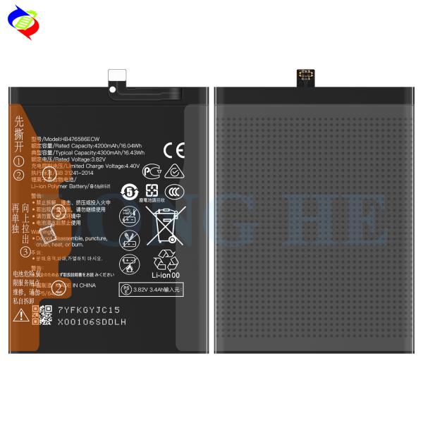 4.4V 4300mAh Li-Polymer Batteries HB476586ECW for HUAWEI Honor X10 5G Play 4 5G TEL-AN00 TNNH-AN00