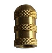 CNC machined high quality tts brass turned contact screw part OEM for rotary
