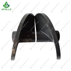 Cheap APOLLO Left Main Auger Blade ADL0137 Asphalt Paver Part for sale