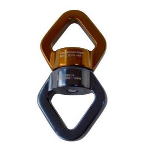 Heavy duty double loop spinning swiveltree swing strap swivel
