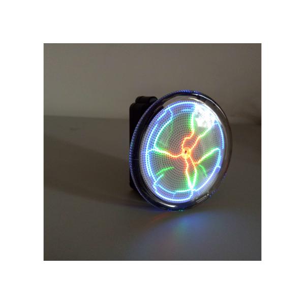 Mini Pocket 2.5 Inch Plasma Lightning Plate With Battery For Kid Toy Holiday