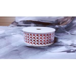 Customized Print Satin Grosgrain Ribbon with Logo For Wrapping Decoration