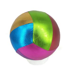 Polyester Skin Beach Ball Colorful and Beautiful Inflatable Toy with PVC Inner