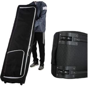 China Travel 600D Polyester Padded Ski Snowboard Bags With Wheels on sale