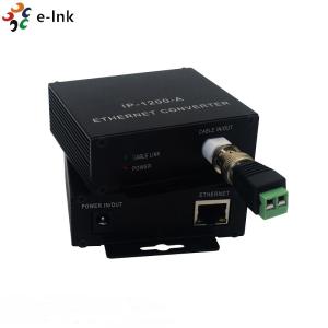 10/100 Mbps Full Duplex Ethernet Over Coax Converter 1200m Coax To Ethernet