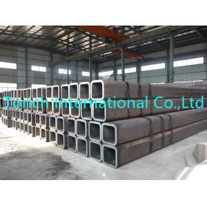Railway Constructions Seamless Steel Tube Cold Formed Square / Rectangle Shape