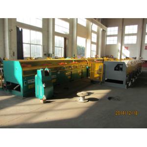 Straight Line Wire Drawing Machine Parts With Frequency Motor Blue Color