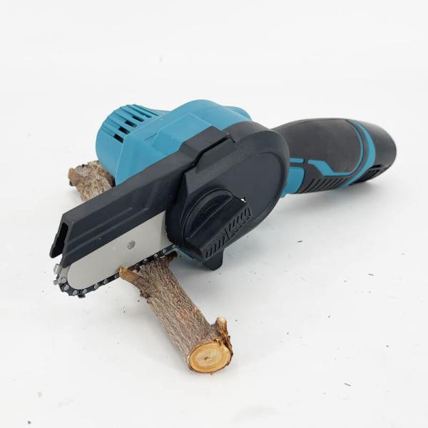 Mini 3 Inch Portable Cordless Electric Chain Saw Rechargeable Battery With