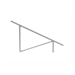 Heavy Snow Load Solar Panel Roof Mounting System Tilt Angle 0-60 Degrees